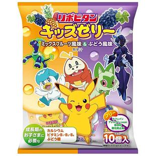 Lipovitan Pokémon jelly candy with grape and pineapple flavour and sticker 160 g