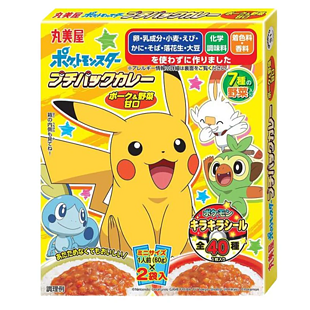 Marumiya Pokémon instant curry with pork and vegetable 120 g