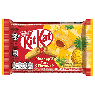 KitKat Asia čokoládová tyčinka s oplatkou s ananasovou příchutí 35 g