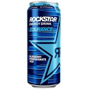 Rockstar sycený energetický nápoj s příchutí borůvky 500 ml PM