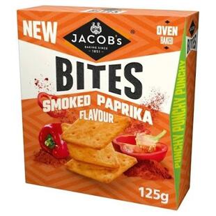 Jacob's pšeničné krekry s příchutí uzené papriky 125 g