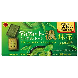 Bourbon JAP hořká matcha čokoláda s krekry 60 g