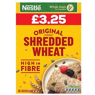 Nestle Shredded Wheat celozrnné polštářky PM 360 g