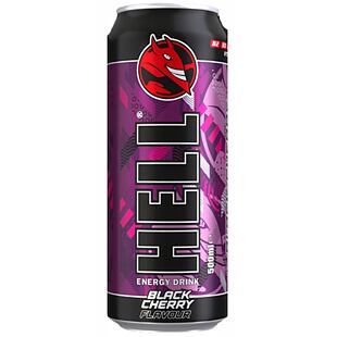 Hell EU Energetický nápoj s příchutí černé třešně  500 ml