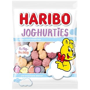 Haribo DE Joghurties pěnové bonbóny s příchutí ovocného jogurtu 160 g