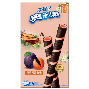 Oreo Crispy Roll tyčinky s náplní s příchutí asijské švestky 50 g