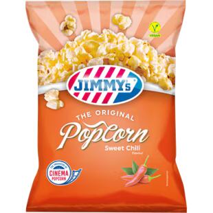 JIMMY's popcorn s příchutí sweet chilli 90 g