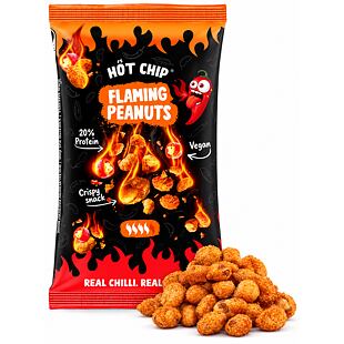Hot-Chip Flaming arašídy v těstíčku 70 g
