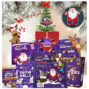 Christmas goodies from Cadbury