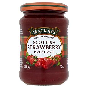 Mackays skotský jahodový džem 340 g