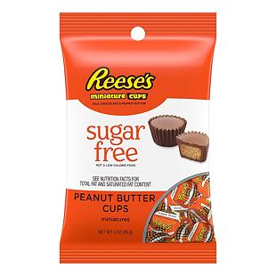 Reese's košíčky plněné arašídovým máslem s polevou z mléčné čokolády bez cukru 85 g