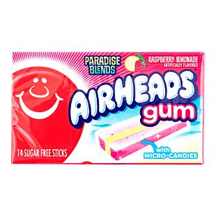 Airheads žvýkačka s příchutí malinové limonády 34 g
