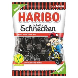 Haribo DE Lakritz Schnecken lékořicové bonbóny 175 g