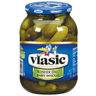 Vlasic Baby Dill Wholes nakládané okurky v koprovém nálevu 946 ml