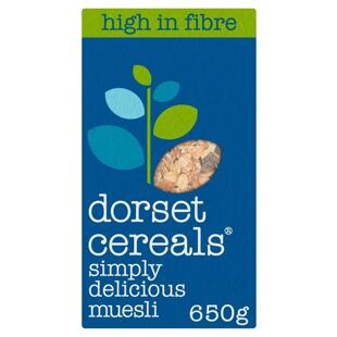 Dorset Cereals ovesné a pšeničné müsli s datlemi, semínky a para ořechy 650 g