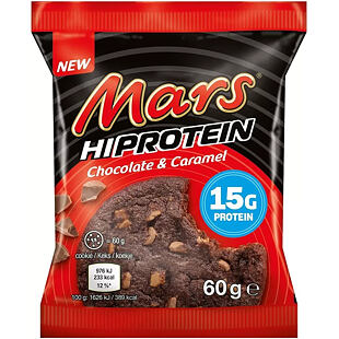 Mars proteinová sušenka s příchutí karamelu a čokolády 60 g