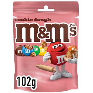 M&M's bonbonky z mléčné čokolády s náplní ze sušenkového těsta 102 g