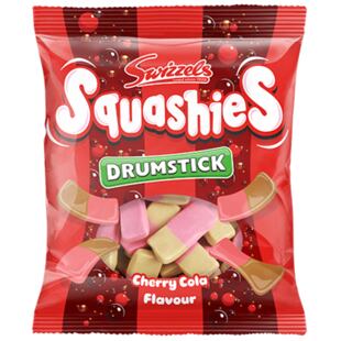 Swizzels Squashies žvýkací bonbonky s příchutí coly 120 g
