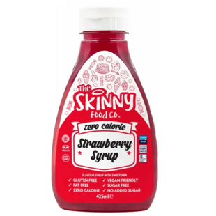 Skinny Foods nízkokalorický sirup s jahodovou příchutí 425 ml