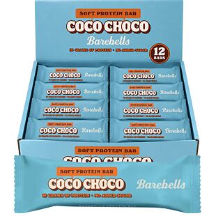 Barebells proteinová tyčinka s příchutí Coco Choco 55 g Celé balení 12 ks