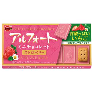 Bourbon JAP bílá čokoláda s krekry s příchutí lesních jahod 55 g