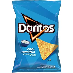 Doritos EU Tortilla Chips, Cool Original Sour Cream Flavor, 90 g