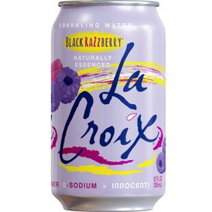 La Croix US sycená pitná voda s příchutí černé maliny 355 ml