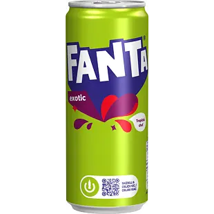 Fanta CZ Exotic slazený nápoj 330 ml