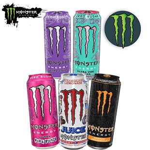 Energetická pecka s Monster Energy USA