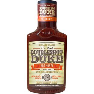 Remia Doubleshot Duke barbecue omáčka s příchutí pálivého medu 450 ml