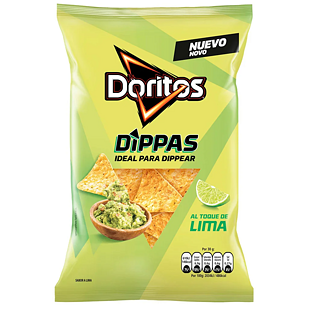 Doritos ES Dippas kukuřičné chipsy s příchutí limetky 140 g