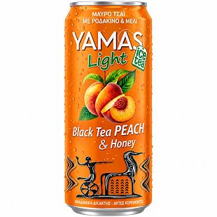 Yamas GR Light černý čaj s příchutí broskve a medu 330 ml
