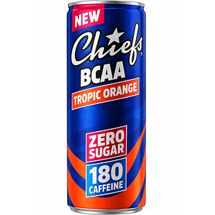 Chiefs BCAA energetický drink s příchutí Tropic Orange 330 ml