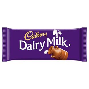 Cadbury Dairy Milk mléčná čokoláda 110 g
