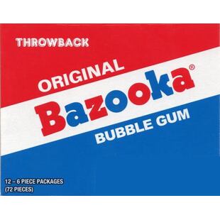 Bazooka retro žvýkačky 43 g
