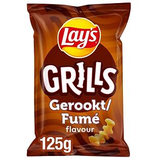 Lay's Grills kukuřičné křupky s příchutí slaniny 125 g