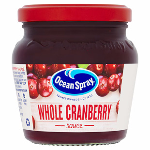 Ocean Spray brusinkové pyré s celými brusinkami 200 g