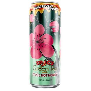 Arizona zelený čaj příchutí pikantního medu 650 ml