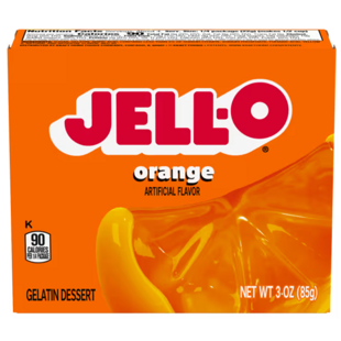 Jell-O instantní želatina s příchutí pomeranče 85 g