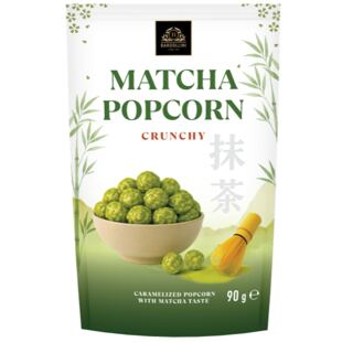 Bardollini Popcorn s příchutí matcha 90 g