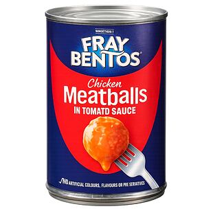 Fray Bentos kuřecí masové kuličky v rajčatové omáčce 380 g