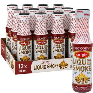 Colgin Natural Hickory Liquid smoke tekutý kouř Original 118 ml Celé balení 12 ks