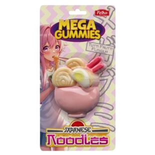 Felko Mega Gummies velké želé nudle 120 g
