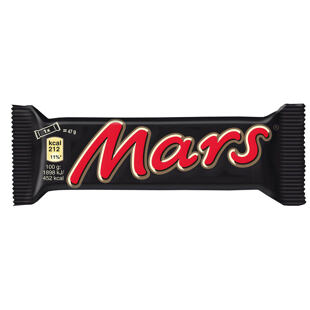 Mars EU mléčná čokoládová tyčinka plněná nugátem a karamelem 51 g