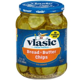 Vlasic US nakládané plátky okurek ve sladkokyselém nálevu 946 ml