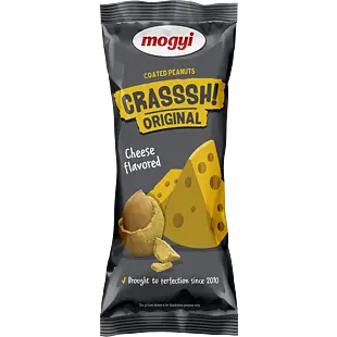 Mogyi EU Crasssh! křupavé arašídy v těstíčku s příchutí sýr 60 g