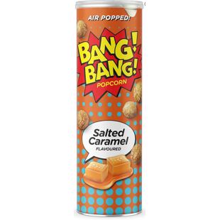 Bang!Bang! UK karamelizovaný popcorn v polevě s příchutí slaného karamelu 85 g