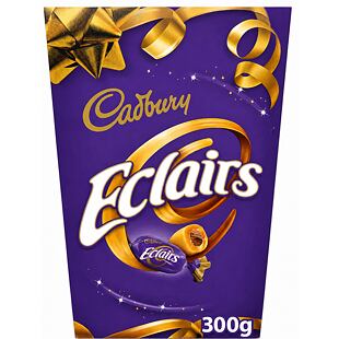 Cadbury Eclairs karamelové bonbony s čokoládovou náplní 300 g