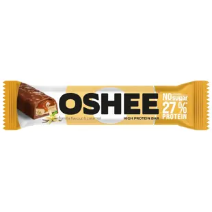 OSHEE Proteinová tyčinka Vanilka & Karamel 49 g
