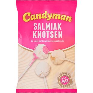 Candyman lékořicová lízátka se salmiakem 125 g